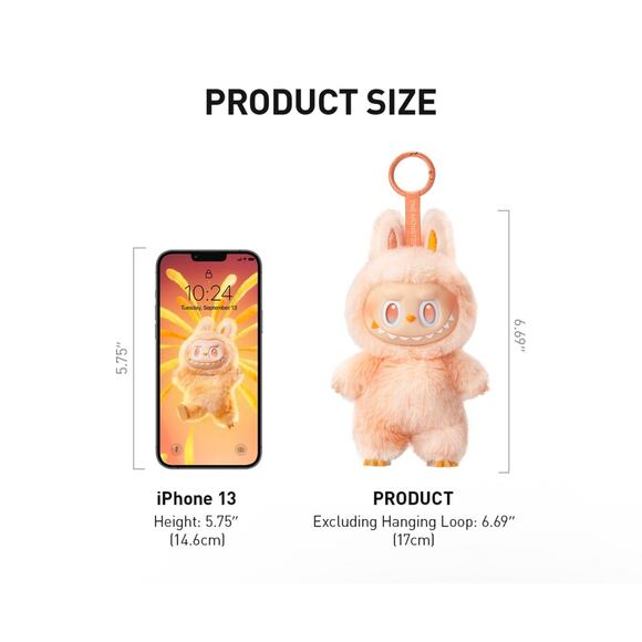 NIB - THE MONSTERS Big into Energy (BIE) Series-Vinyl Plush Blind Box (SERENITY) - Picture 4 of 6